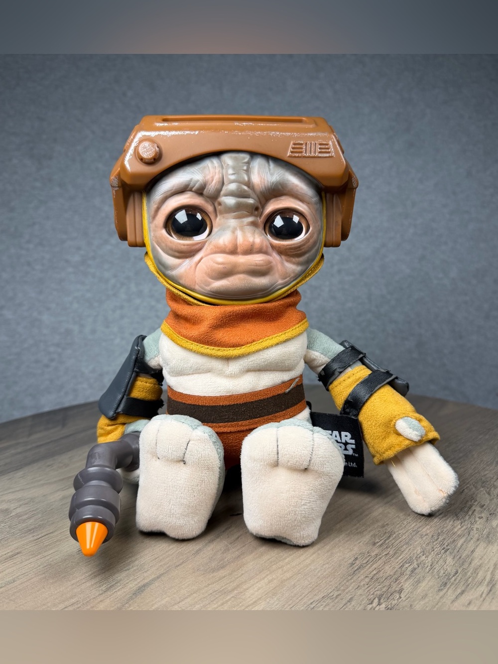 Mattel Star Wars The Rise of Skywalker Babu Frik Talking Plush Toy GXB50